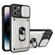 Load image into Gallery viewer, Sliding Camshield TPU+PC Phone Case with Card Slot, For iPhone 14, For iPhone 14 Pro, For iPhone 14 Plus, For iPhone 14 Pro Max