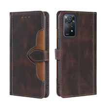Load image into Gallery viewer, Stitching Skin Feel Magnetic Buckle Horizontal Flip PU Leather Case, For Xiaomi Redmi K50 Gaming/Poco F4 GT, For Xiaomi Redmi Note 11 4G Global/Redmi Note 11S, For Xiaomi Redmi Note 11 Pro 4G Global/Redmi Note11 Pro 5G Global, For Xiaomi 12 Pro