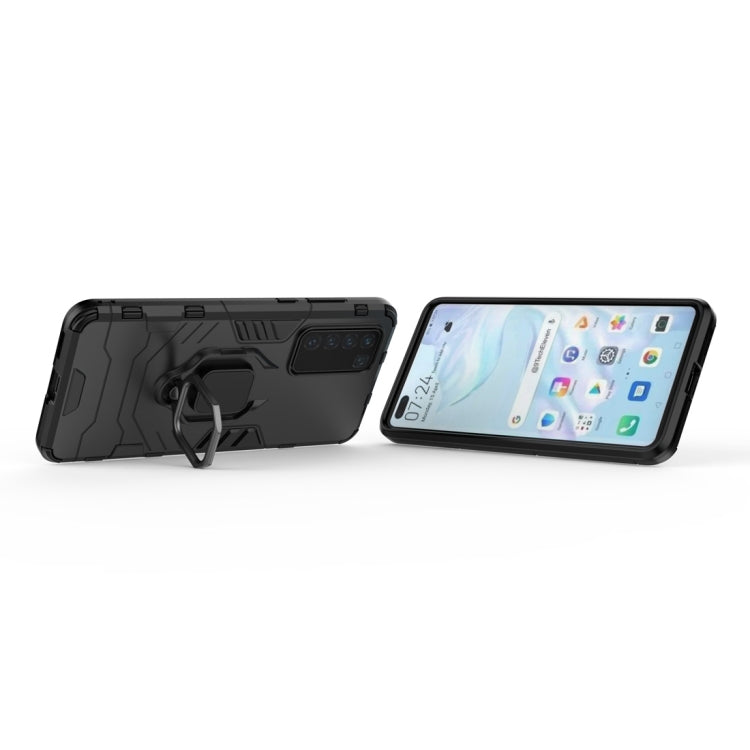 PC + TPU Shockproof Protective Case with Magnetic Ring Holder, For Huawei P40, For OPPO Reno3