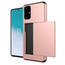 Load image into Gallery viewer, Shockproof Rugged Armor Protective Case with Card Slot, For Samsung Galaxy S20, For Samsung Galaxy S20+, For Samsung Galaxy S20 Ultra