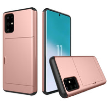 Load image into Gallery viewer, Shockproof Rugged Armor Protective Case with Card Slot, For Samsung Galaxy S20, For Samsung Galaxy S20+, For Samsung Galaxy S20 Ultra