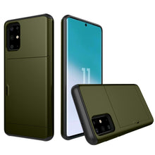 Load image into Gallery viewer, Shockproof Rugged Armor Protective Case with Card Slot, For Samsung Galaxy S20, For Samsung Galaxy S20+, For Samsung Galaxy S20 Ultra