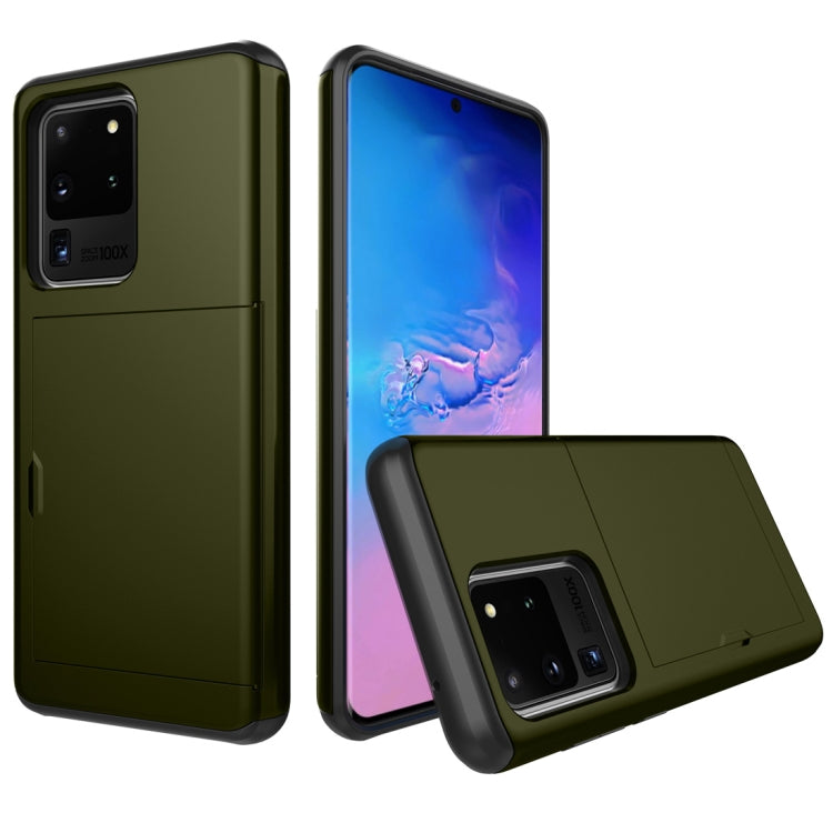 Shockproof Rugged Armor Protective Case with Card Slot