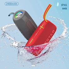 Load image into Gallery viewer, HOPESTAR H49 RGB Light TWS Waterproof Wireless Bluetooth Speaker
