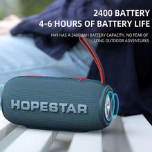 Load image into Gallery viewer, HOPESTAR H49 RGB Light TWS Waterproof Wireless Bluetooth Speaker