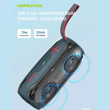 Load image into Gallery viewer, HOPESTAR H49 RGB Light TWS Waterproof Wireless Bluetooth Speaker