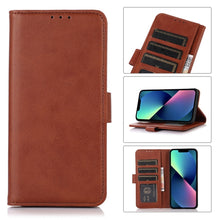 Load image into Gallery viewer, Cow Texture Leather Phone Case, For iPhone 14, For iPhone 14 Plus, For iPhone 14 Pro, For iPhone 14 Pro Max