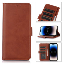 Load image into Gallery viewer, Cow Texture Leather Phone Case, For iPhone 14, For iPhone 14 Plus, For iPhone 14 Pro, For iPhone 14 Pro Max