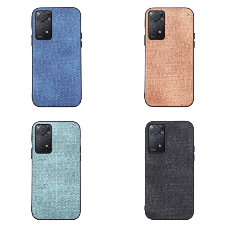 Brugg Texture PU Shockproof Phone Case, For Xiaomi Redmi Note 11 Pro, For Xiaomi Redmi Note 11 / Note 11S 4G