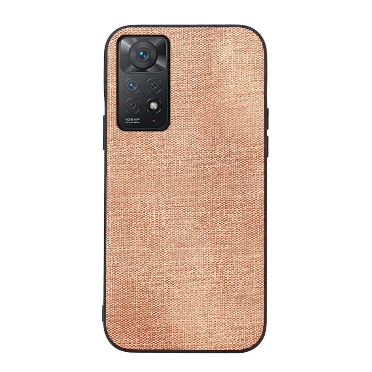 Brugg Texture PU Shockproof Phone Case, For Xiaomi Redmi Note 11 Pro, For Xiaomi Redmi Note 11 / Note 11S 4G