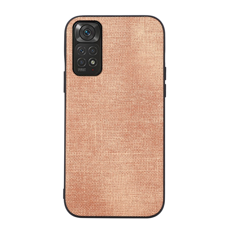 Brugg Texture PU Shockproof Phone Case, For Xiaomi Redmi Note 11 Pro, For Xiaomi Redmi Note 11 / Note 11S 4G