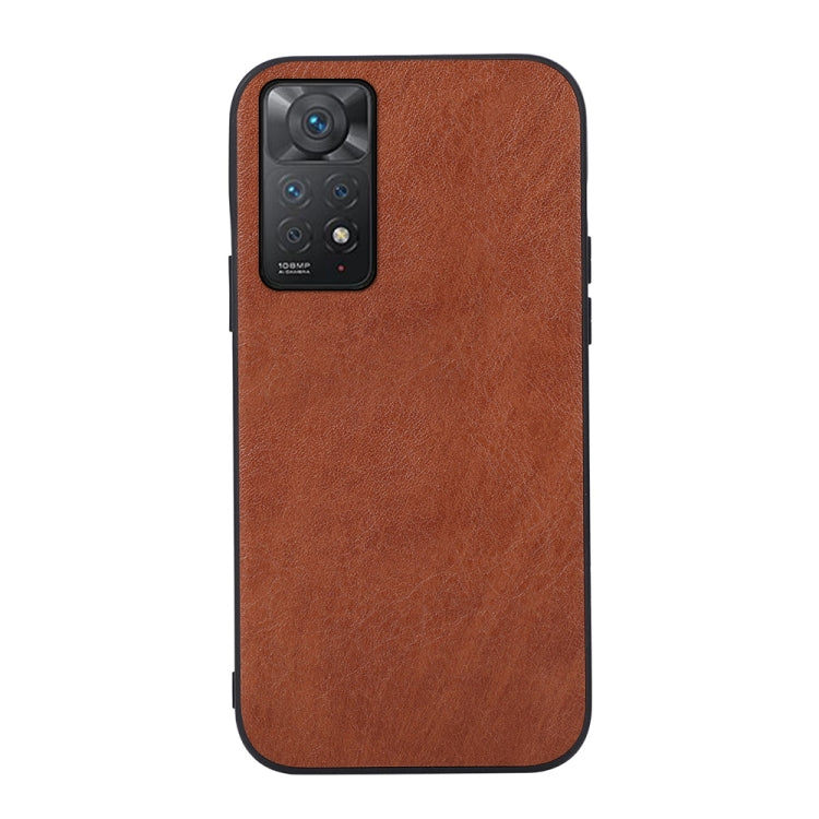 Falette Texture PU Shockproof Phone Case, For Xiaomi Redmi Note 11 Pro, For Xiaomi Redmi Note 11 / Note 11S 4G