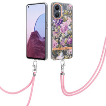 Load image into Gallery viewer, Flowers Series TPU Phone Case with Lanyard, For OnePlus N20 5G, For OPPO Realme 9 Pro+ 5G, For OPPO Realme 9 Pro 5G, For OPPO Realme 9i/A36/A96 4G, For OPPO Realme C21Y, For Xiaomi Redmi Note 11s, For Samsung Galaxy A13, For Samsung Galaxy A23