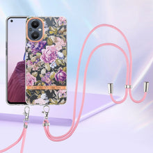 Load image into Gallery viewer, Flowers Series TPU Phone Case with Lanyard, For OnePlus N20 5G, For OPPO Realme 9 Pro+ 5G, For OPPO Realme 9 Pro 5G, For OPPO Realme 9i/A36/A96 4G, For OPPO Realme C21Y, For Xiaomi Redmi Note 11s, For Samsung Galaxy A13, For Samsung Galaxy A23