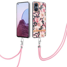 Load image into Gallery viewer, Flowers Series TPU Phone Case with Lanyard, For OnePlus N20 5G, For OPPO Realme 9 Pro+ 5G, For OPPO Realme 9 Pro 5G, For OPPO Realme 9i/A36/A96 4G, For OPPO Realme C21Y, For Xiaomi Redmi Note 11s, For Samsung Galaxy A13, For Samsung Galaxy A23