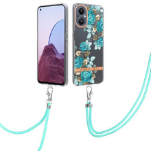 Load image into Gallery viewer, Flowers Series TPU Phone Case with Lanyard, For OnePlus N20 5G, For OPPO Realme 9 Pro+ 5G, For OPPO Realme 9 Pro 5G, For OPPO Realme 9i/A36/A96 4G, For OPPO Realme C21Y, For Xiaomi Redmi Note 11s, For Samsung Galaxy A13, For Samsung Galaxy A23
