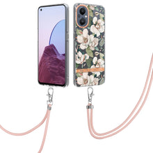 Load image into Gallery viewer, Flowers Series TPU Phone Case with Lanyard, For OnePlus N20 5G, For OPPO Realme 9 Pro+ 5G, For OPPO Realme 9 Pro 5G, For OPPO Realme 9i/A36/A96 4G, For OPPO Realme C21Y, For Xiaomi Redmi Note 11s, For Samsung Galaxy A13, For Samsung Galaxy A23