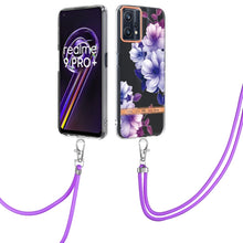 Load image into Gallery viewer, Flowers Series TPU Phone Case with Lanyard, For OnePlus N20 5G, For OPPO Realme 9 Pro+ 5G, For OPPO Realme 9 Pro 5G, For OPPO Realme 9i/A36/A96 4G, For OPPO Realme C21Y, For Xiaomi Redmi Note 11s, For Samsung Galaxy A13, For Samsung Galaxy A23