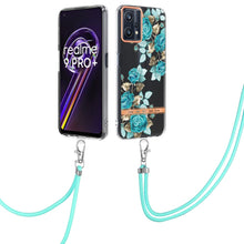 Load image into Gallery viewer, Flowers Series TPU Phone Case with Lanyard, For OnePlus N20 5G, For OPPO Realme 9 Pro+ 5G, For OPPO Realme 9 Pro 5G, For OPPO Realme 9i/A36/A96 4G, For OPPO Realme C21Y, For Xiaomi Redmi Note 11s, For Samsung Galaxy A13, For Samsung Galaxy A23