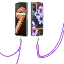 Load image into Gallery viewer, Flowers Series TPU Phone Case with Lanyard, For OnePlus N20 5G, For OPPO Realme 9 Pro+ 5G, For OPPO Realme 9 Pro 5G, For OPPO Realme 9i/A36/A96 4G, For OPPO Realme C21Y, For Xiaomi Redmi Note 11s, For Samsung Galaxy A13, For Samsung Galaxy A23