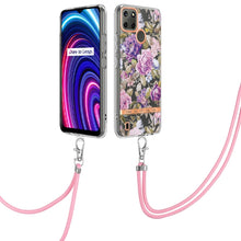 Load image into Gallery viewer, Flowers Series TPU Phone Case with Lanyard, For OnePlus N20 5G, For OPPO Realme 9 Pro+ 5G, For OPPO Realme 9 Pro 5G, For OPPO Realme 9i/A36/A96 4G, For OPPO Realme C21Y, For Xiaomi Redmi Note 11s, For Samsung Galaxy A13, For Samsung Galaxy A23