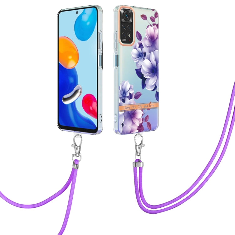 Flowers Series TPU Phone Case with Lanyard, For OnePlus N20 5G, For OPPO Realme 9 Pro+ 5G, For OPPO Realme 9 Pro 5G, For OPPO Realme 9i/A36/A96 4G, For OPPO Realme C21Y, For Xiaomi Redmi Note 11s, For Samsung Galaxy A13, For Samsung Galaxy A23