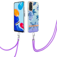 Load image into Gallery viewer, Flowers Series TPU Phone Case with Lanyard, For OnePlus N20 5G, For OPPO Realme 9 Pro+ 5G, For OPPO Realme 9 Pro 5G, For OPPO Realme 9i/A36/A96 4G, For OPPO Realme C21Y, For Xiaomi Redmi Note 11s, For Samsung Galaxy A13, For Samsung Galaxy A23