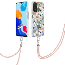 Load image into Gallery viewer, Flowers Series TPU Phone Case with Lanyard, For OnePlus N20 5G, For OPPO Realme 9 Pro+ 5G, For OPPO Realme 9 Pro 5G, For OPPO Realme 9i/A36/A96 4G, For OPPO Realme C21Y, For Xiaomi Redmi Note 11s, For Samsung Galaxy A13, For Samsung Galaxy A23