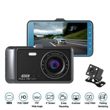 Load image into Gallery viewer, Anytek A60 Car 4 inch IPS Screen HD 1080P 170 Degree Wide Angle Dual Camera ADAS Driving Recorder, A60