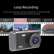 Load image into Gallery viewer, Anytek A60 Car 4 inch IPS Screen HD 1080P 170 Degree Wide Angle Dual Camera ADAS Driving Recorder, A60