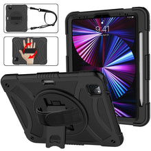 Load image into Gallery viewer, Rotary Grab Silicone + PC Tablet Case, For iPad Pro 11 2022 / 2021 / 2020