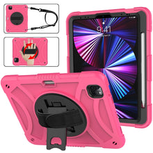 Load image into Gallery viewer, Rotary Grab Silicone + PC Tablet Case, For iPad Pro 11 2022 / 2021 / 2020