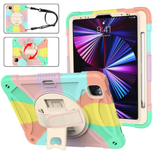 Load image into Gallery viewer, Rotary Grab Silicone + PC Tablet Case, For iPad Pro 11 2022 / 2021 / 2020