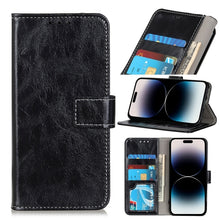 Load image into Gallery viewer, Retro Crazy Horse Texture Horizontal Flip Leather Phone Case,Small Quantity Recommended Before iPhone 14 Launching, For iPhone 14, For iPhone 14 Plus, For iPhone 14 Pro, For iPhone 14 Pro Max