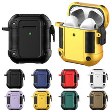 Load image into Gallery viewer, Tank TPU+PC Wireless Earphone Protective Case, For AirPods 2, For AirPods 3, For AirPods Pro