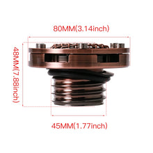 Load image into Gallery viewer, HP-Q088 Retro Motorcycle Modified Fuel Tank Cap for Harley XL883 / X48