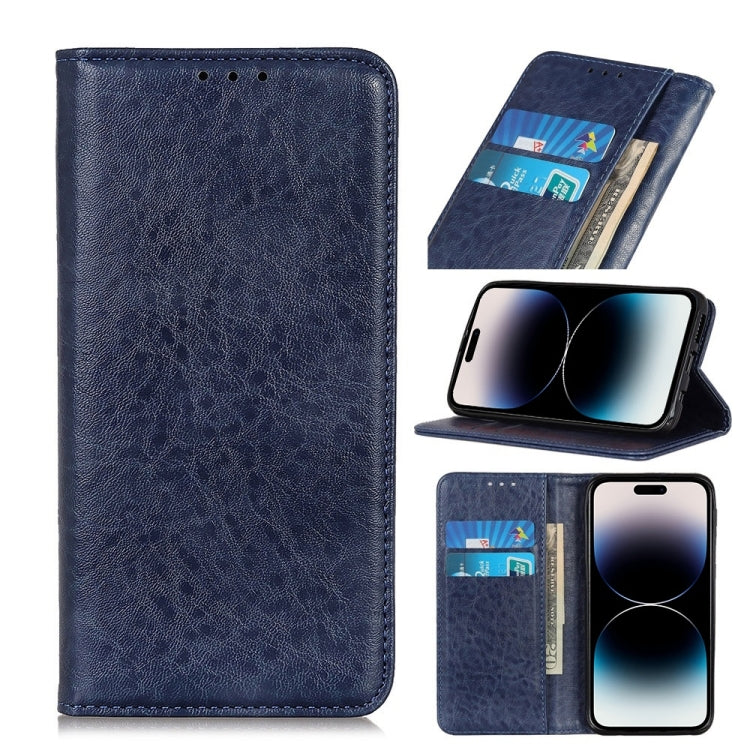 Magnetic Crazy Horse Texture Horizontal Flip Leather Phone Case,Small Quantity Recommended Before iPhone 14 Launching, For iPhone 14, For iPhone 14 Plus, For iPhone 14 Pro, For iPhone 14 Pro Max