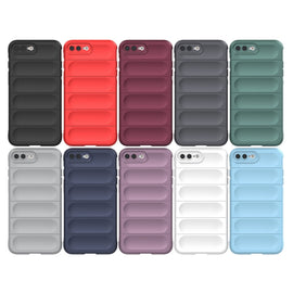 Magic Shield TPU + Flannel Phone Case, For iPhone SE 2022 / SE 2020 / 8 / 7, For iPhone 8 Plus / 7 Plus, For iPhone XR, For iPhone XS / X