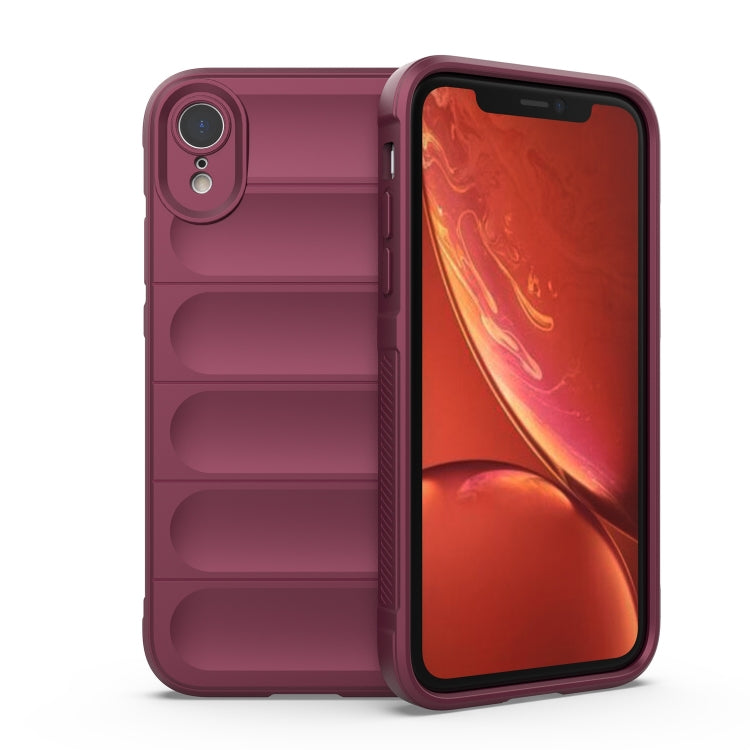 Magic Shield TPU + Flannel Phone Case, For iPhone SE 2022 / SE 2020 / 8 / 7, For iPhone 8 Plus / 7 Plus, For iPhone XR, For iPhone XS / X