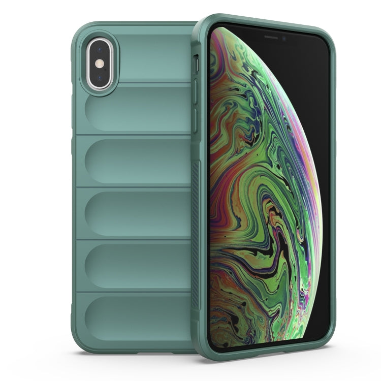 Magic Shield TPU + Flannel Phone Case, For iPhone SE 2022 / SE 2020 / 8 / 7, For iPhone 8 Plus / 7 Plus, For iPhone XR, For iPhone XS / X
