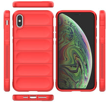 Load image into Gallery viewer, Magic Shield TPU + Flannel Phone Case, For iPhone XS Max