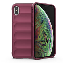 Load image into Gallery viewer, Magic Shield TPU + Flannel Phone Case, For iPhone XS Max