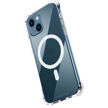 Load image into Gallery viewer, Magsafe Case Clear Four-corner Airbag Shockproof Phone Case with Magnetic, For iPhone 14, For iPhone 14 Plus, For iPhone 14 Pro, For iPhone 14 Pro Max