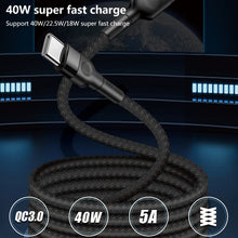 Load image into Gallery viewer, 5A Beauty Tattoo USB Charging Cable,Cable Length: 1m, USB-C / Type-C, Micro USB, 8 Pin