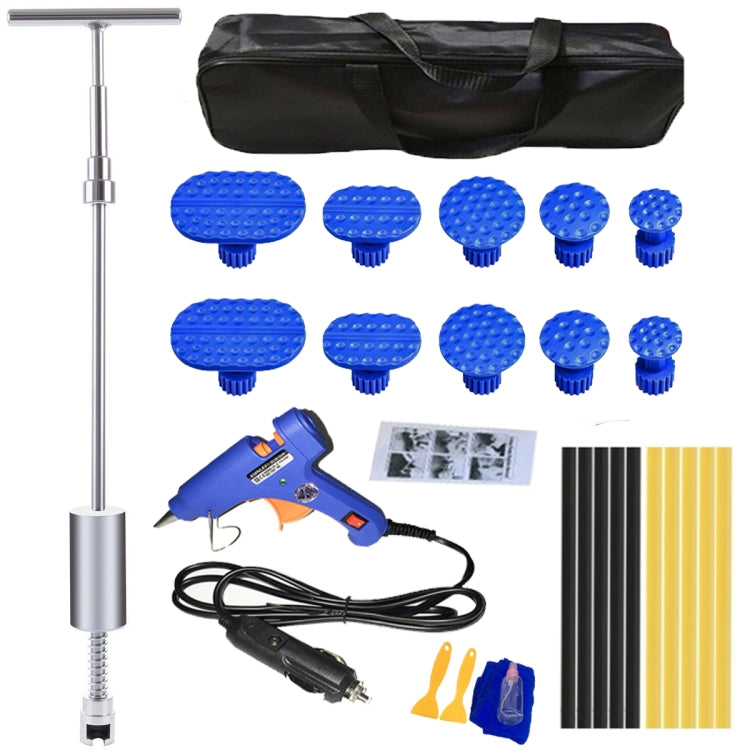 26 in 1 12V Car Cigarette Lighter Plug Paintless Dent Puller, 26 in 1 T-bar