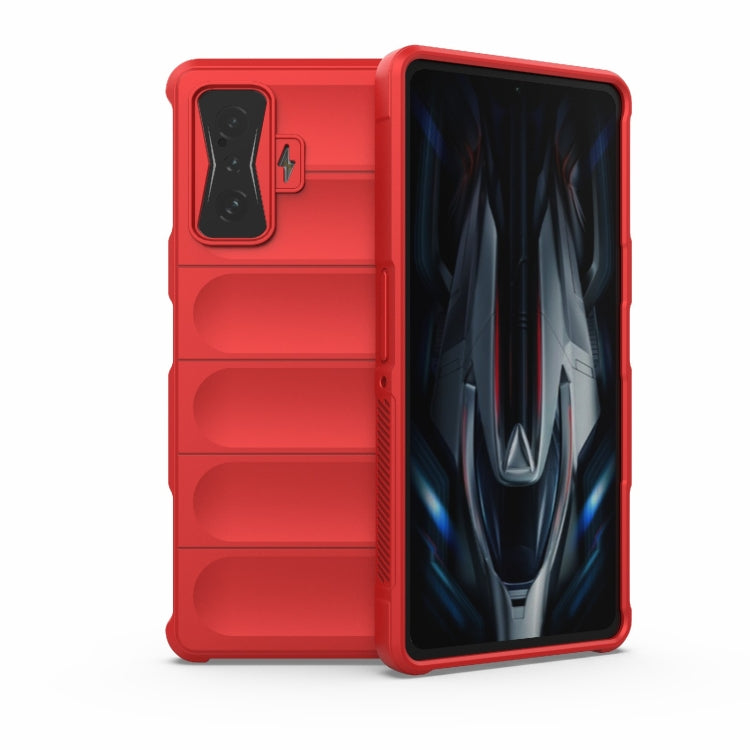 Magic Shield TPU + Flannel Phone Case, For Xiaomi Redmi K50 Gaming