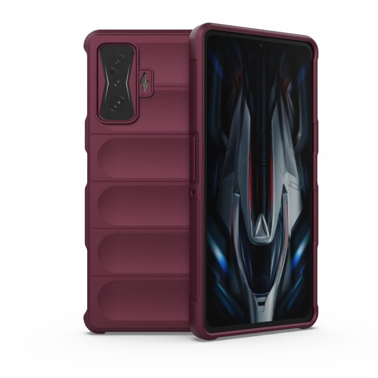 Magic Shield TPU + Flannel Phone Case, For Xiaomi Redmi K50 Gaming