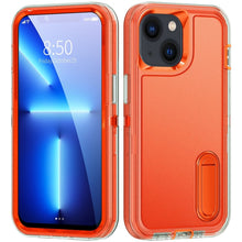 Load image into Gallery viewer, 3 in 1 Rugged Holder Phone Case, For iPhone 14, For iPhone 14 Plus, For iPhone 14 Pro, For iPhone 14 Pro Max