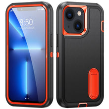Load image into Gallery viewer, 3 in 1 Rugged Holder Phone Case, For iPhone 14, For iPhone 14 Plus, For iPhone 14 Pro, For iPhone 14 Pro Max