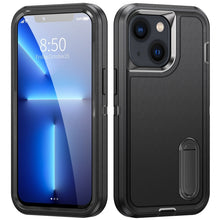 Load image into Gallery viewer, 3 in 1 Rugged Holder Phone Case, For iPhone 14, For iPhone 14 Plus, For iPhone 14 Pro, For iPhone 14 Pro Max